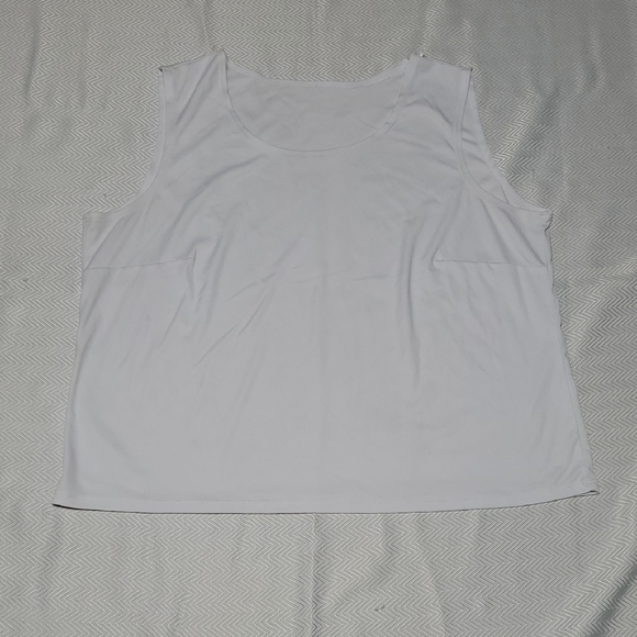 Tops - White Sleeveless Women's Top